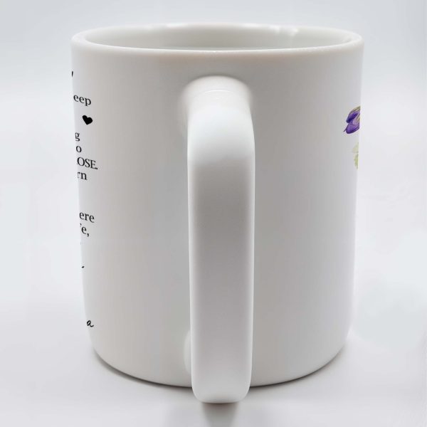 Grandson Love and Encouragement Coffee Mug With Pansy Flower - Personalized Custom Coffee Mug - GSN026_MG Grandson Love and Encouragement Coffee Mug With Pansy Flower - Personalized Custom Coffee Mug - GSN026_MG