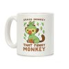 Grass Monkey, That Funky Monkey - Grookey Coffee Mug Grass Monkey, That Funky Monkey - Grookey Coffee Mug