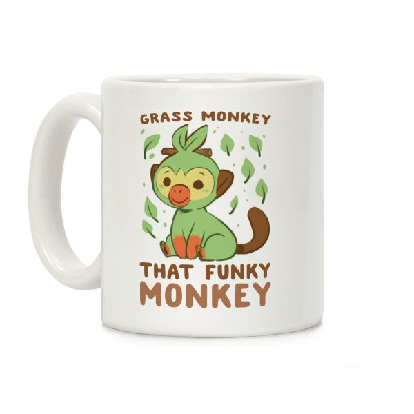 Grass Monkey, That Funky Monkey - Grookey Coffee Mug Grass Monkey, That Funky Monkey - Grookey Coffee Mug