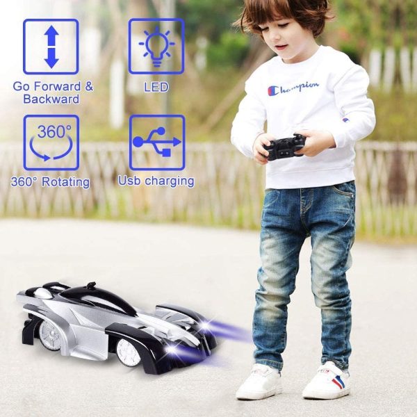 Gravity Defying RC Car - Stunt Car for Walls and Ceilings Gravity Defying RC Car - Stunt Car for Walls and Ceilings