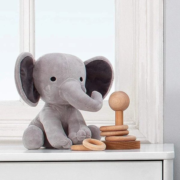 Gray Elephant Plush – 25cm Soft Stuffed Toy for Kids and Nursery Decor Gray Elephant Plush – 25cm Soft Stuffed Toy for Kids and Nursery Decor
