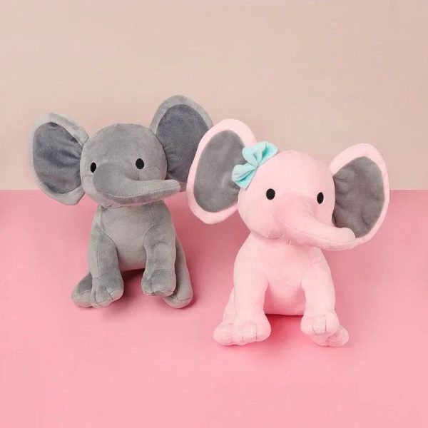Gray Elephant Plush – 25cm Soft Stuffed Toy for Kids and Nursery Decor Gray Elephant Plush – 25cm Soft Stuffed Toy for Kids and Nursery Decor
