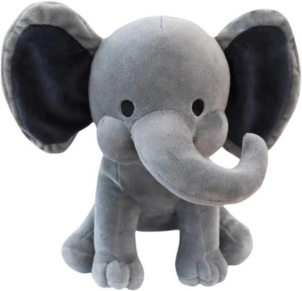Gray Elephant Plush – 25cm Soft Stuffed Toy for Kids and Nursery Decor Gray Elephant Plush – 25cm Soft Stuffed Toy for Kids and Nursery Decor