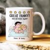 Great Fanny, Would Ride Again, Personalized Mug, Funny Gift For Couple Great Fanny, Would Ride Again, Personalized Mug, Funny Gift For Couple