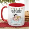 Great Fanny, Would Ride Again, Personalized Mug, Funny Gift For Couple Great Fanny, Would Ride Again, Personalized Mug, Funny Gift For Couple