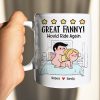 Great Fanny, Would Ride Again, Personalized Mug, Funny Gift For Couple Great Fanny, Would Ride Again, Personalized Mug, Funny Gift For Couple