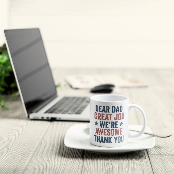 Great Job We Are Awesome - Personalized Mug - Father's Day Gift For Father, Dad, Papa Great Job We Are Awesome - Personalized Mug - Father's Day Gift For Father, Dad, Papa