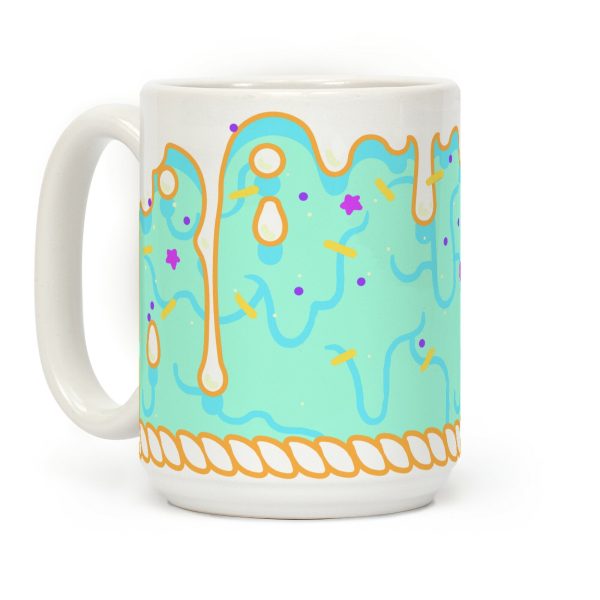Green Cupcake Icing Coffee Mug Green Cupcake Icing Coffee Mug