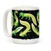 Green Fluorescent Axolotls Coffee Mug Green Fluorescent Axolotls Coffee Mug