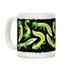 Green Fluorescent Axolotls Coffee Mug Green Fluorescent Axolotls Coffee Mug