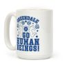 Greendale Go Human Beings! Community Coffee Mug Greendale Go Human Beings! Community Coffee Mug