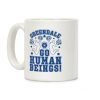 Greendale Go Human Beings! Community Coffee Mug Greendale Go Human Beings! Community Coffee Mug