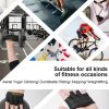 Gripforce Gym Gloves - Breathable Anti-Slip Fitness Gloves For Weightlifting, Yoga, & Cycling