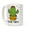 Grow Away Cactus Coffee Mug Grow Away Cactus Coffee Mug