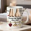 Growing Old Together Couples Coffee Mug - Personalized Gift For Couples 02NALU060126 Growing Old Together Couples Coffee Mug - Personalized Gift For Couples 02NALU060126