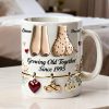 Growing Old Together Couples Coffee Mug - Personalized Gift For Couples 02NALU060126 Growing Old Together Couples Coffee Mug - Personalized Gift For Couples 02NALU060126