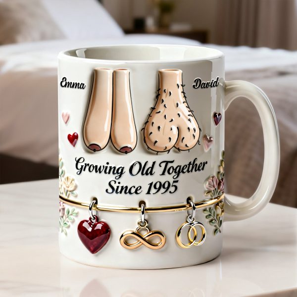 Growing Old Together Couples Coffee Mug - Personalized Gift For Couples 02NALU060126 Growing Old Together Couples Coffee Mug - Personalized Gift For Couples 02NALU060126