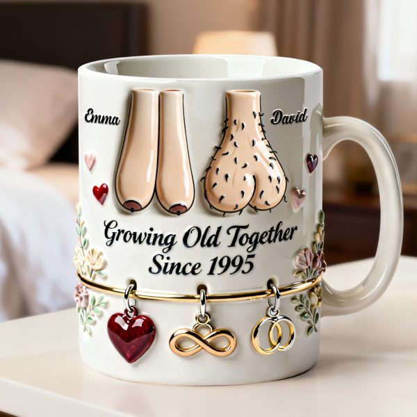 Growing Old Together Couples Coffee Mug - Personalized Gift For Couples 02NALU060126 Growing Old Together Couples Coffee Mug - Personalized Gift For Couples 02NALU060126
