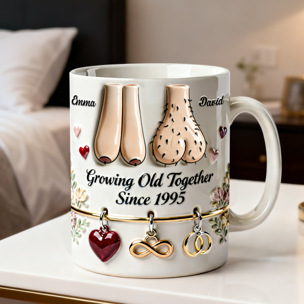 Growing Old Together Couples Coffee Mug - Personalized Gift For Couples 02NALU060126 Growing Old Together Couples Coffee Mug - Personalized Gift For Couples 02NALU060126