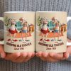Growing Old Together, Elderly Couple Design - Personalized Custom Coffee Mug - CPL1269_MG Growing Old Together, Elderly Couple Design - Personalized Custom Coffee Mug - CPL1269_MG