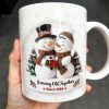 Growing Old Together Snowmen Christmas Design - Personalized Custom Coffee Mug - CPL997_MG Growing Old Together Snowmen Christmas Design - Personalized Custom Coffee Mug - CPL997_MG
