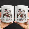 Growing Old Together Snowmen Christmas Design - Personalized Custom Coffee Mug - CPL997_MG Growing Old Together Snowmen Christmas Design - Personalized Custom Coffee Mug - CPL997_MG