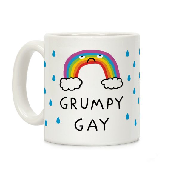 Grumpy Gay Coffee Mug Grumpy Gay Coffee Mug