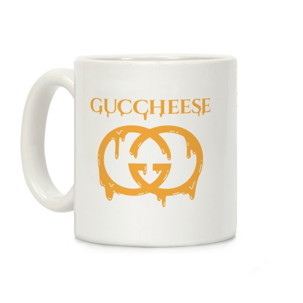 Guccheese Cheesy Gucci Parody Coffee Mug Guccheese Cheesy Gucci Parody Coffee Mug