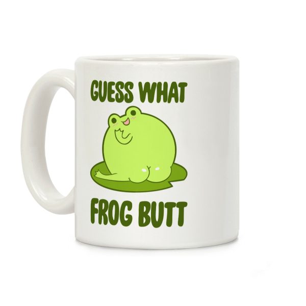 Guess What Frog Butt Coffee Mug Guess What Frog Butt Coffee Mug