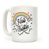 Hail Satan Rainbow Coffee Mug Hail Satan Rainbow Coffee Mug