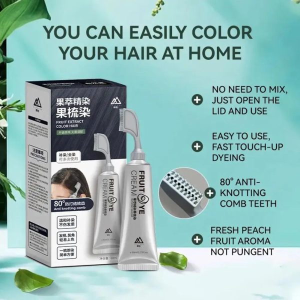 Hair Dye Cream With Comb Hair Dye Cream With Comb