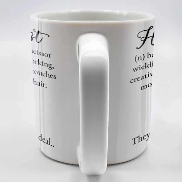 Hairapist Creative Genius Who Touches Hearts - Personalized Custom Coffee Mug - JBS025_MG