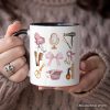 Hairstylist Coquette Aesthetic Personalized Mug, Pink Hair Dresser Gift with Custom Name Hairstylist Coquette Aesthetic Personalized Mug, Pink Hair Dresser Gift with Custom Name