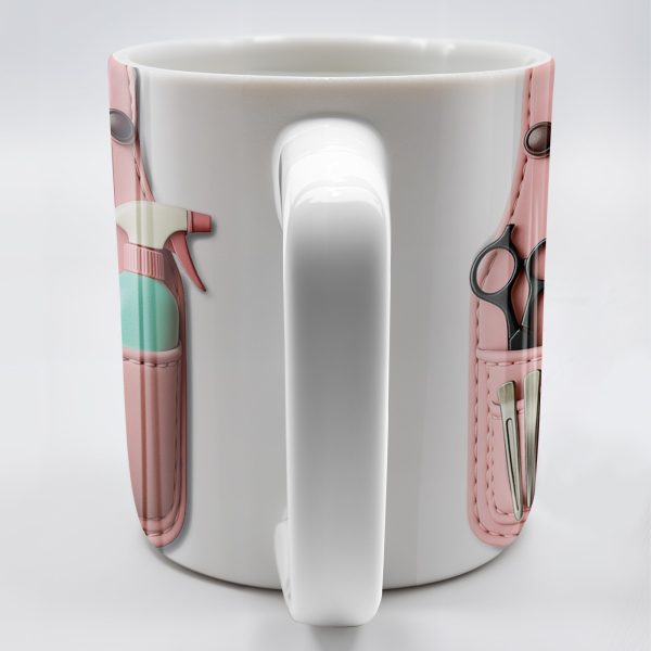 HAIRSTYLIST, Scissors, Hair Spray, Comb - Personalized Custom Coffee Mug - FAM321_MG HAIRSTYLIST, Scissors, Hair Spray, Comb - Personalized Custom Coffee Mug - FAM321_MG