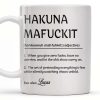 Hakuna Mafuckit, Let The Show Carry On - Personalized Custom Coffee Mug - COL098_MG Hakuna Mafuckit, Let The Show Carry On - Personalized Custom Coffee Mug - COL098_MG