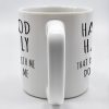 Half Hood Half Holy, That Means Pray With Me Don't Play With Me - Personalized Custom Coffee Mug - FTH062_MG