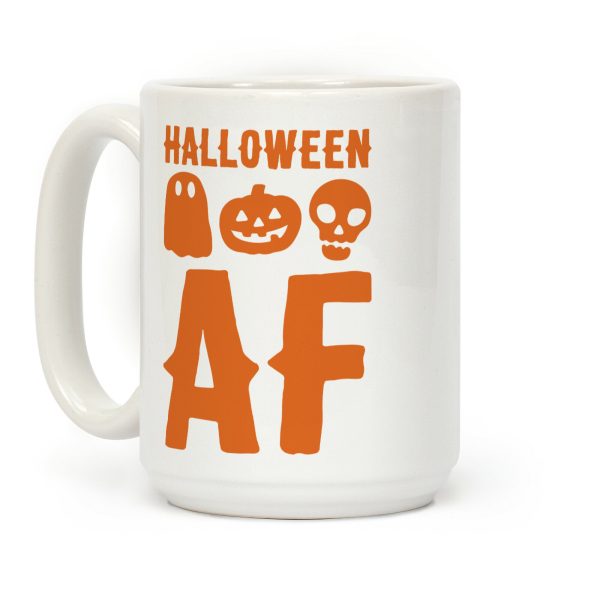 Halloween AF Coffee Mug Halloween AF Coffee Mug