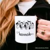 Halloween Devils and Cats Personalized Mug, Spooky Season Gift with Custom Name Halloween Devils and Cats Personalized Mug, Spooky Season Gift with Custom Name