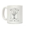 Halloween Gives Me Life Coffee Mug Halloween Gives Me Life Coffee Mug