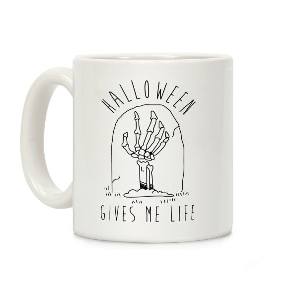 Halloween Gives Me Life Coffee Mug Halloween Gives Me Life Coffee Mug