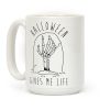 Halloween Gives Me Life Coffee Mug Halloween Gives Me Life Coffee Mug