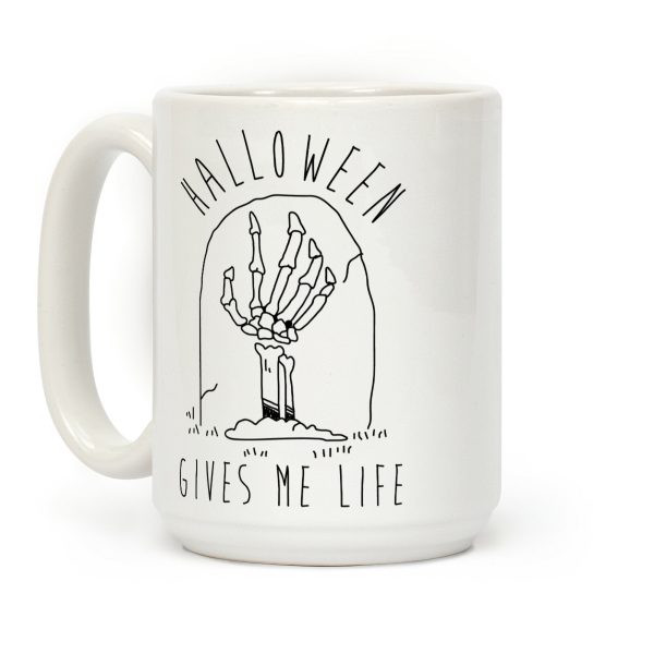 Halloween Gives Me Life Coffee Mug Halloween Gives Me Life Coffee Mug