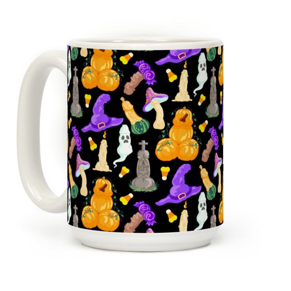 Halloween Peens Pattern Coffee Mug Halloween Peens Pattern Coffee Mug