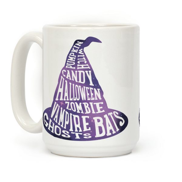 Halloween Witch's Hat Coffee Mug Halloween Witch's Hat Coffee Mug