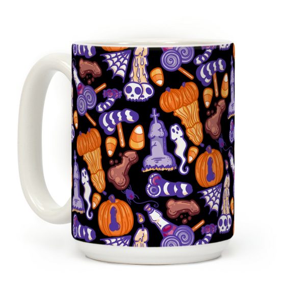 Halloweenies Pattern Coffee Mug Halloweenies Pattern Coffee Mug