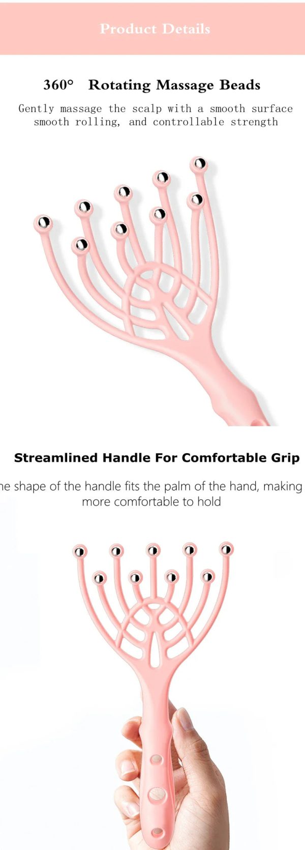 Hand Held Scalp Massage Roller Hand Held Scalp Massage Roller