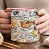 Hand Knitted Accent Mug - Personalized Gifts For Knitting Lovers 03TODT140126 Hand Knitted Accent Mug - Personalized Gifts For Knitting Lovers 03TODT140126