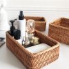 Hand-Woven Rattan Organizer Hand-Woven Rattan Organizer