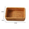 Hand-Woven Rattan Organizer Hand-Woven Rattan Organizer