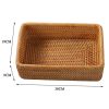 Hand-Woven Rattan Organizer Hand-Woven Rattan Organizer